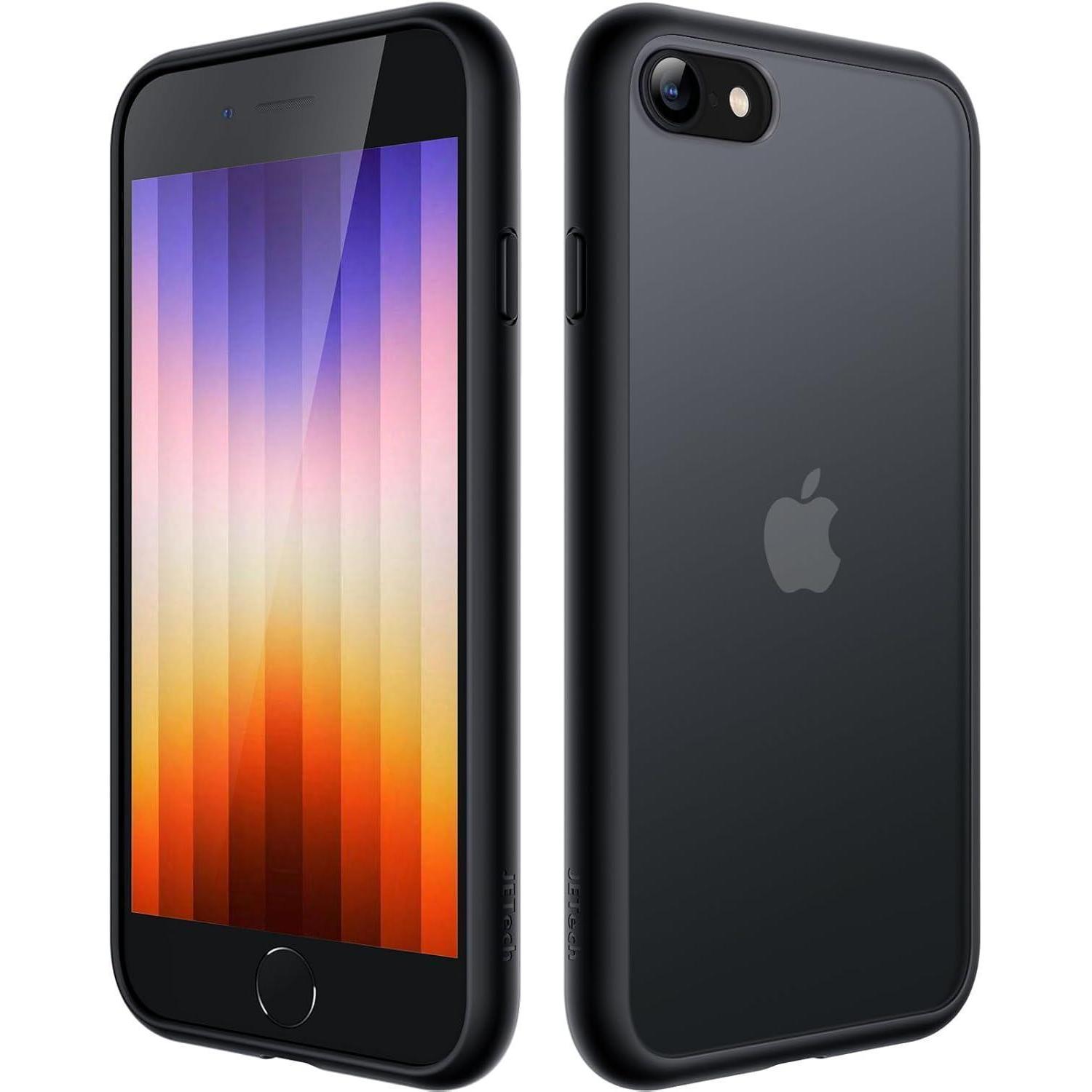 Schutzhülle Für Iphone Se 3/2, 8/7 (4,7 Zoll) – Stoßfest, Matt Durchscheinend, Anti-fingerabdruck