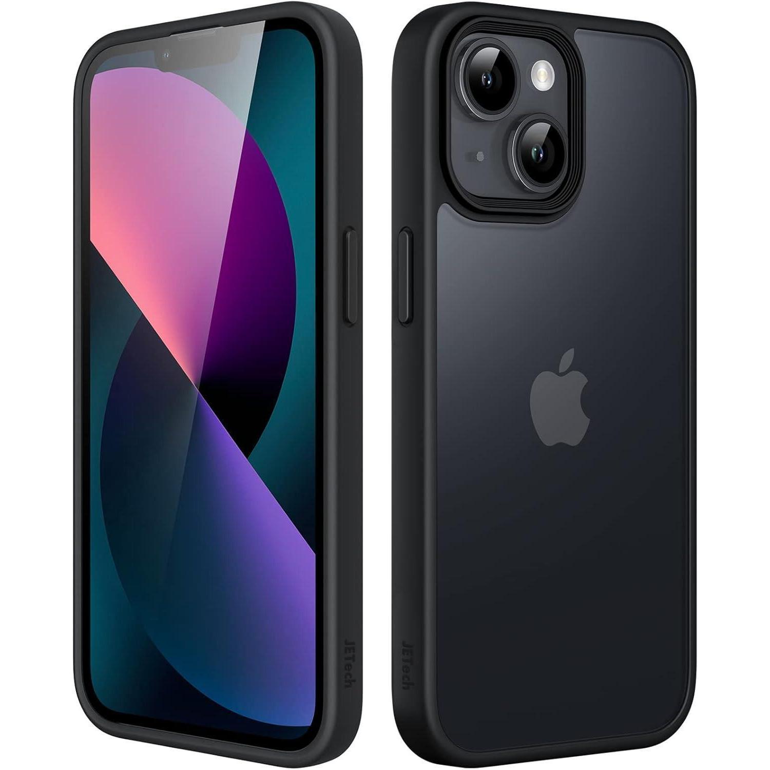 Schutzhülle Für Iphone 13 6,1 Zoll, Matt Durchscheinend, Stoßfest, Militärischer Standard