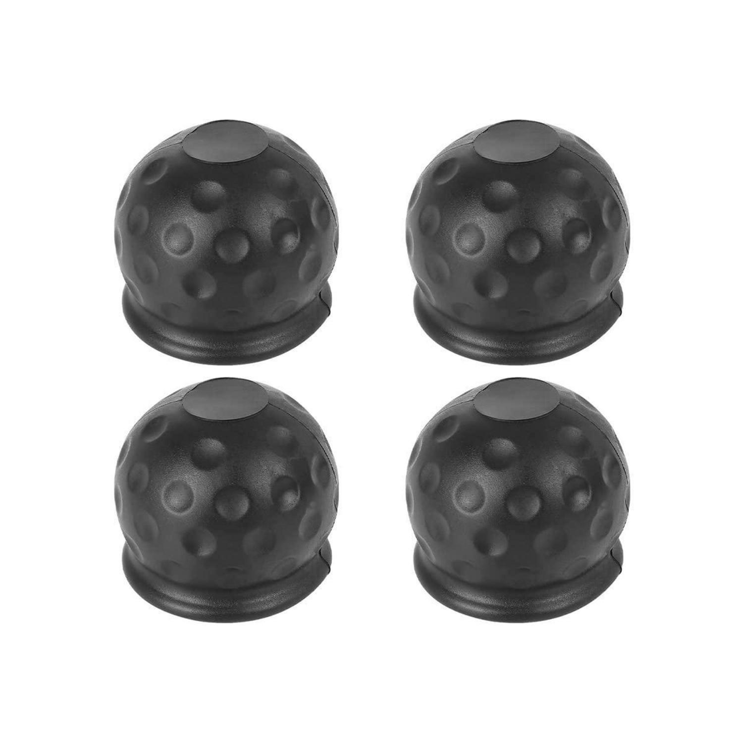 4er Set Anhängerkupplung Abdeckung Gummi 55mm Für Anhänger Wohnwagen