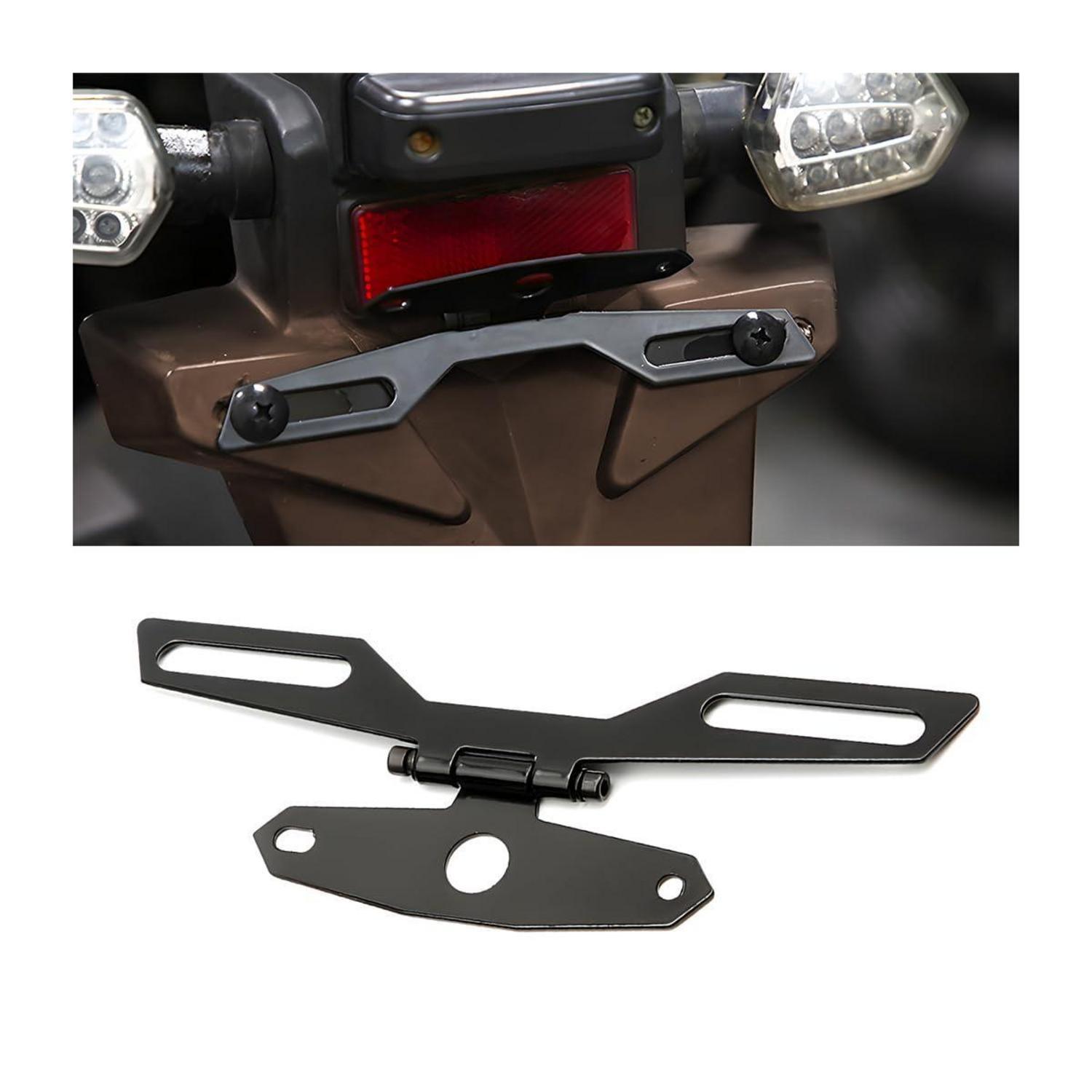 Klappbare Kennzeichenhalterung Für Motorrad & Atv, Einstellbar