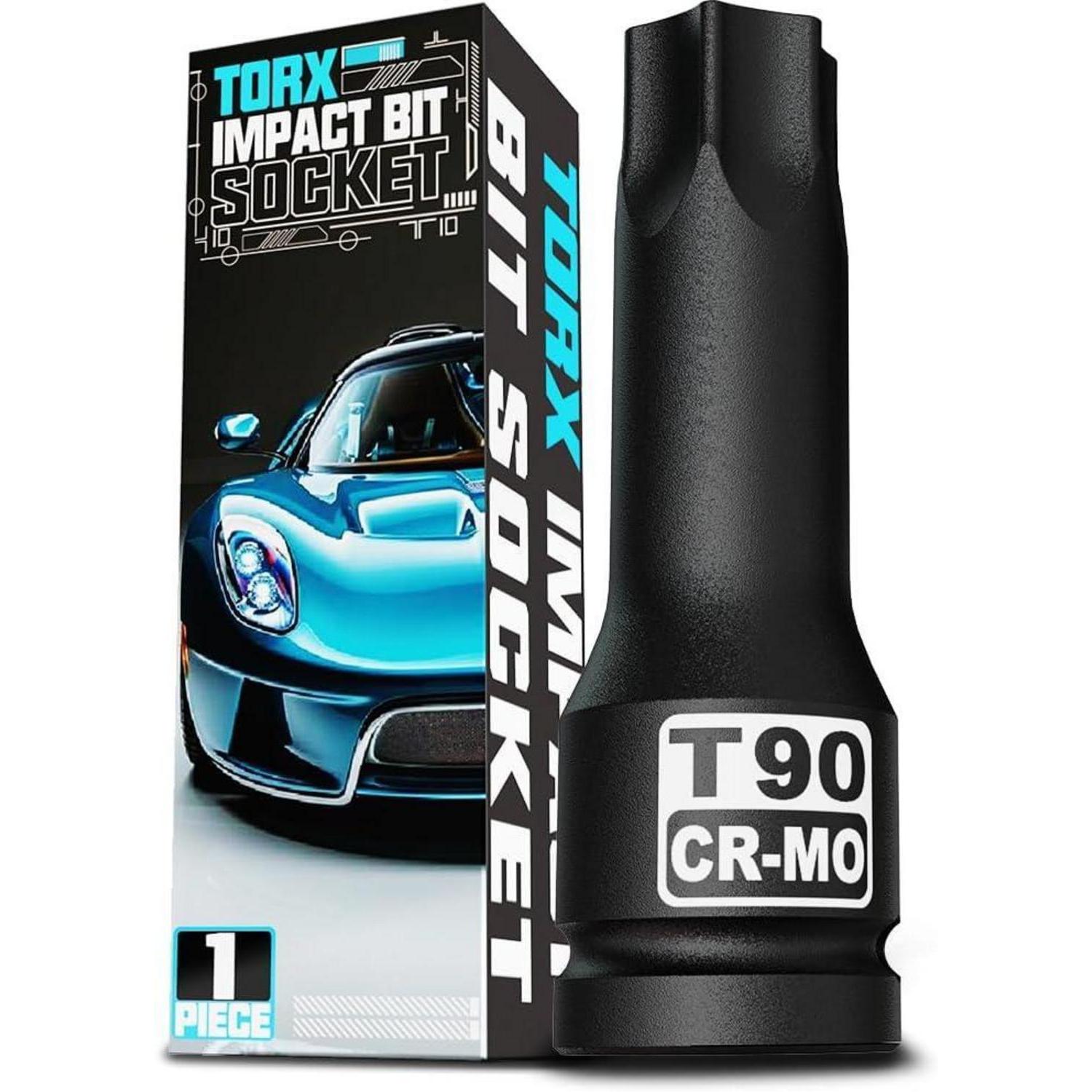 Torx Nuss Bit Einsatz T90 1/2 Zoll Antrieb Chrom-molybdän-stahl 78mm