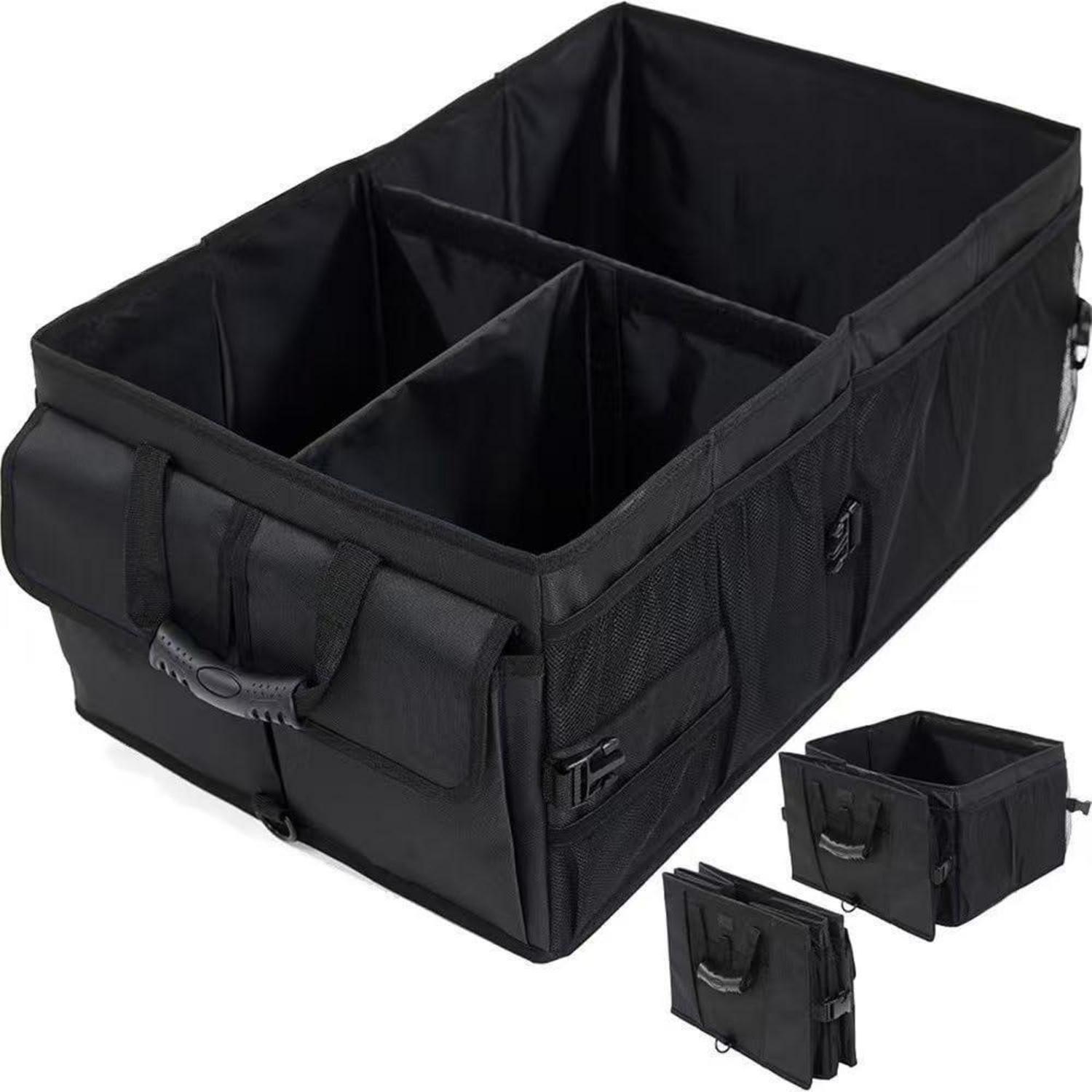 Kofferraum Organizer 45l Faltbar, Wasserdicht, Schwarz