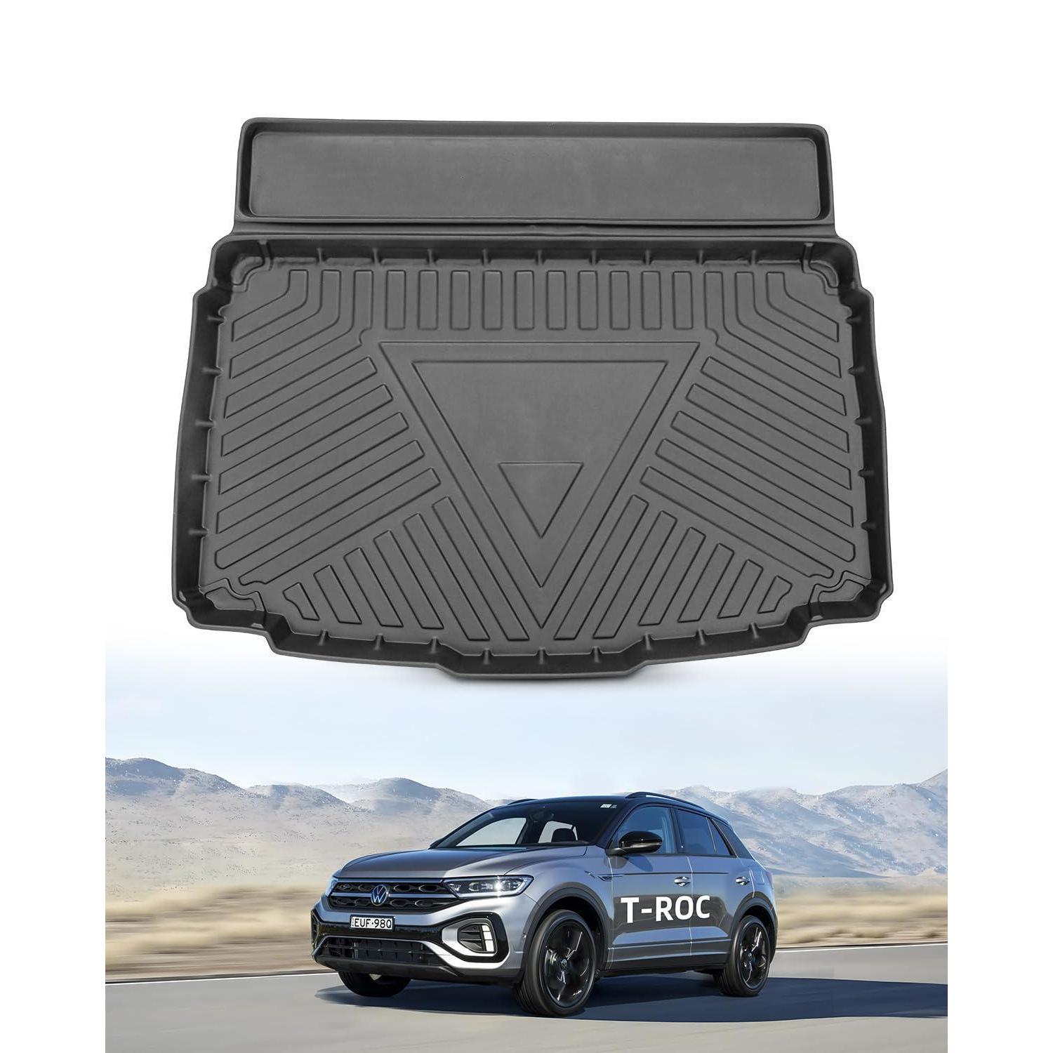 Kofferraummatte Für Vw T-roc (2018-2025) Aus Tpe, Wasserdicht & Rutschfest