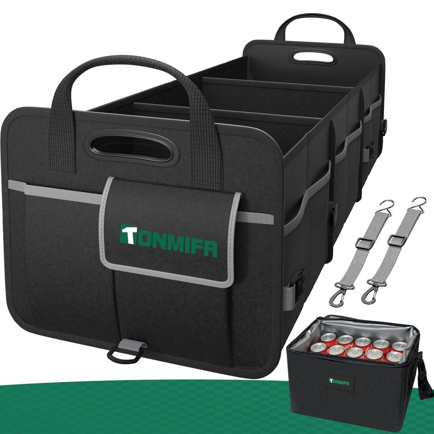 Kofferraum-organizer Mit 20l Kühltasche, 112l Faltbar, 600d Oxford, Für Suv/kombi