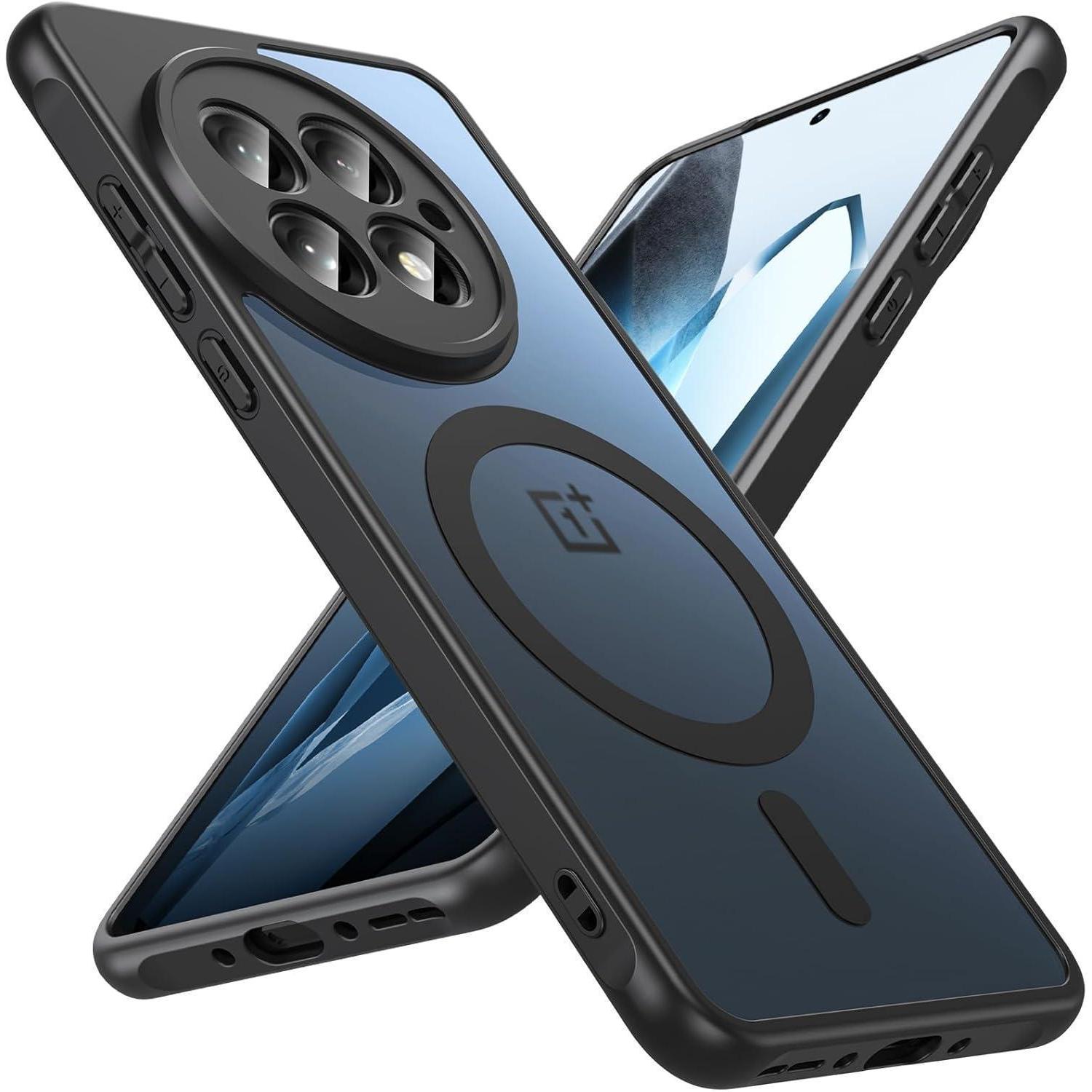 Magnetische Hülle Für Oneplus 13, Magsafe Kompatibel, Matt, Stoßfest, Schlank