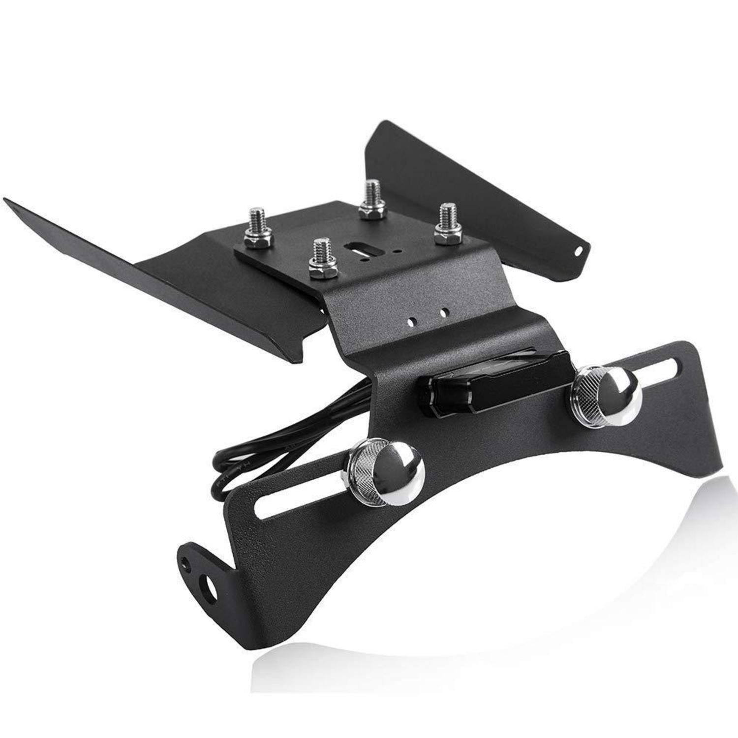 Kennzeichenhalter Mit Led-licht Für Duke 390 (2017-2023) Schwarz