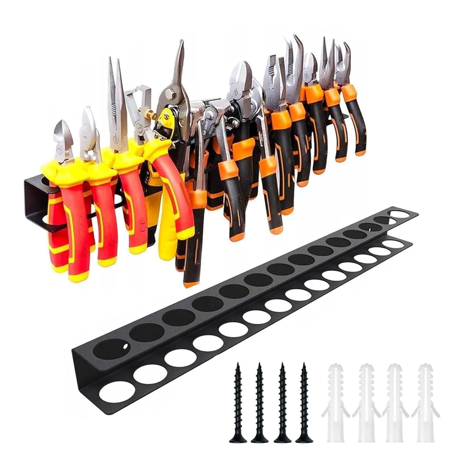 Werkzeughalterung Wand 40cm Mit 14 Löchern Für Schraubendreher Und Werkzeuge