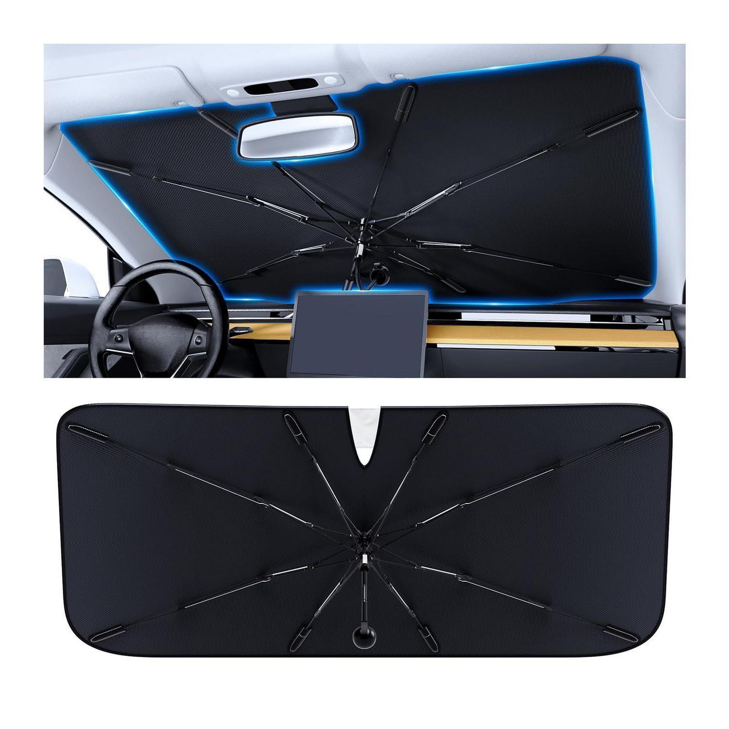 Sonnenschutz Frontscheibe Auto Mit 360° Schaft, Uv-schutz, Hitzeschutz, Faltbar, M