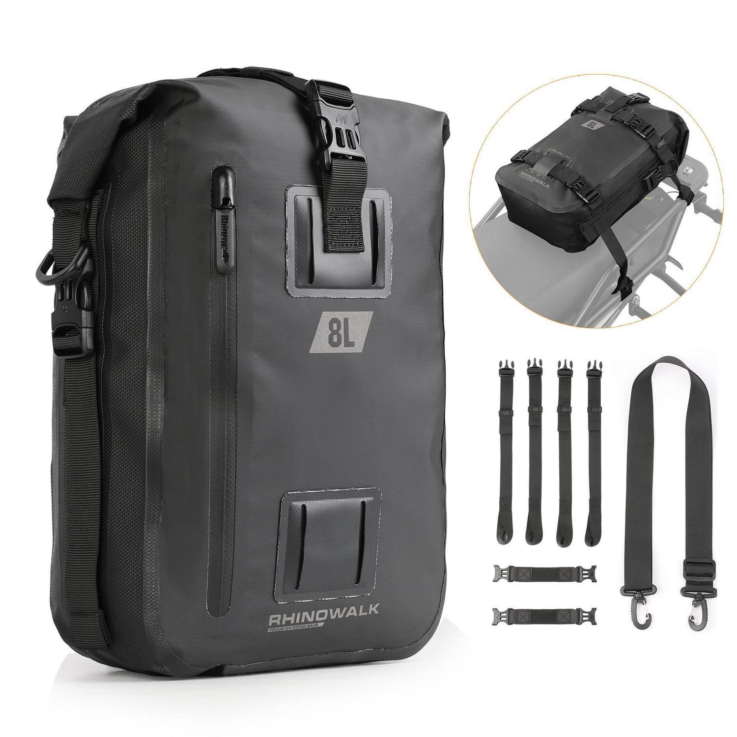 Motorrad Hecktasche 8-30l Wasserdicht, Als Sitztasche/satteltasche Nutzbar