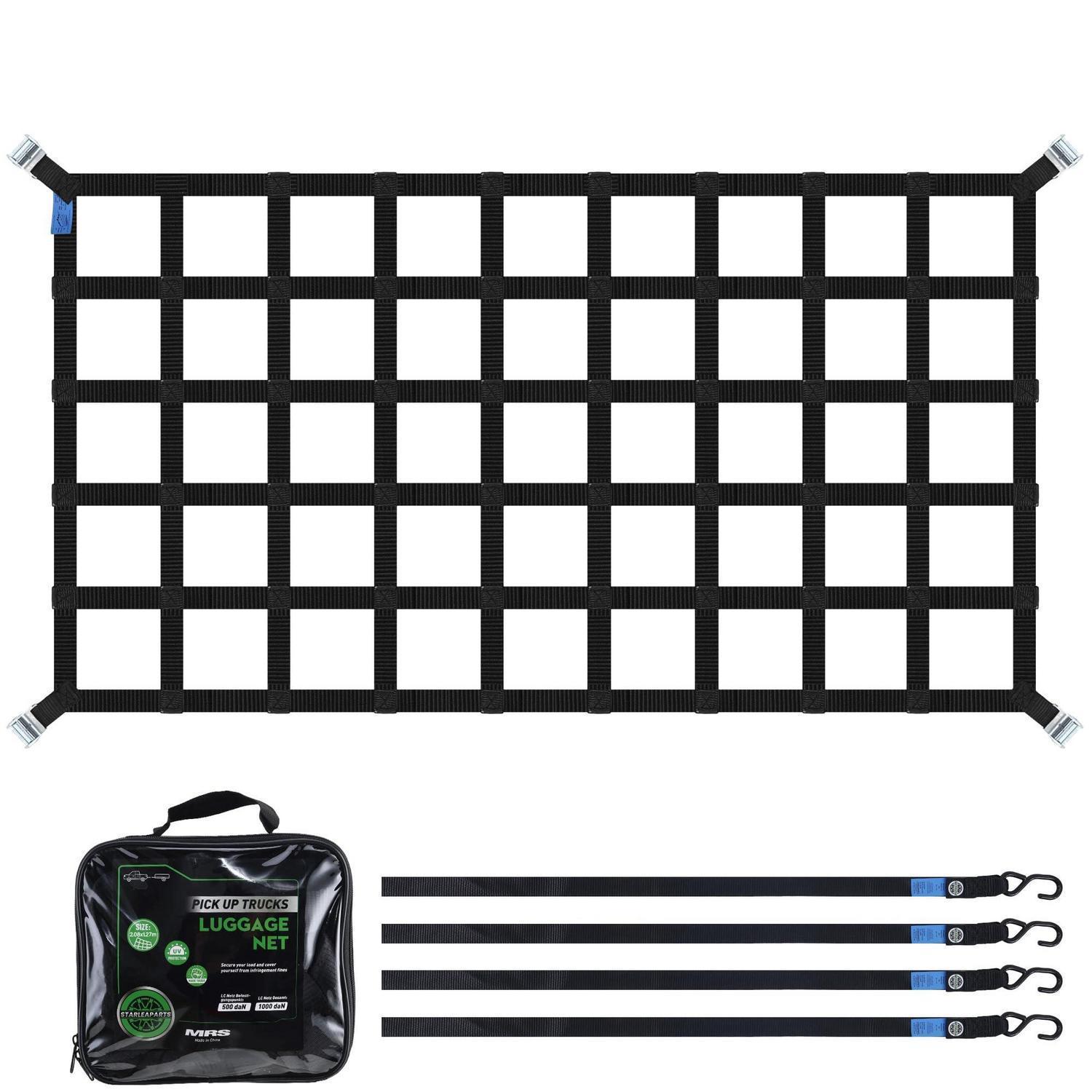 Gepäcknetz Für Pickup & Anhänger, 208x127cm, 700kg Bruchlast