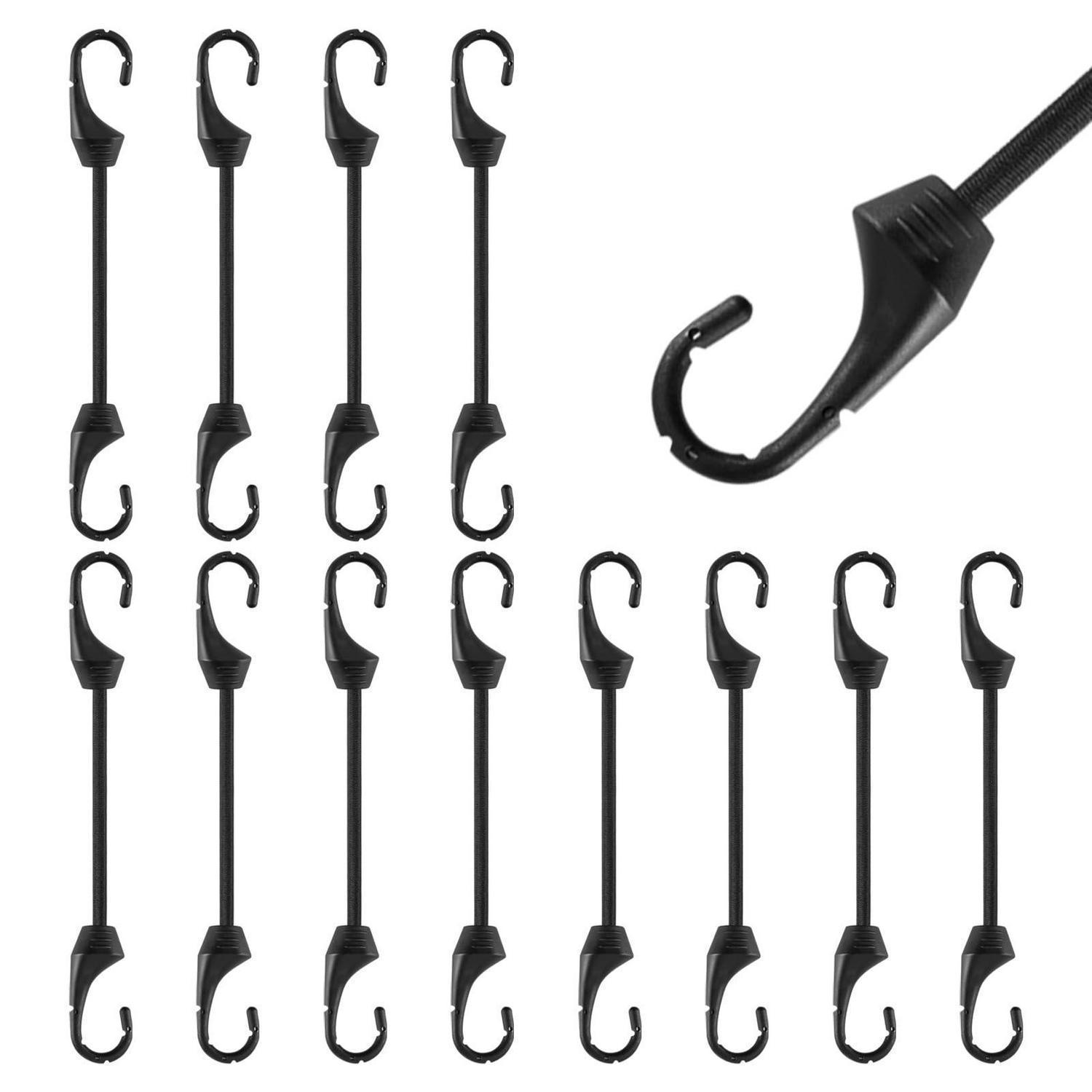 Spanngummis Mit Haken 12 Stück, 15 Cm, Uv-beständig, Stark Elastisch