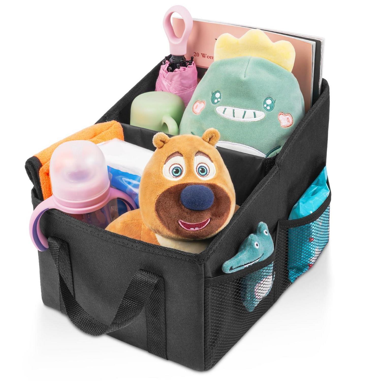 Auto Organizer Faltbar Aus Oxford-gewebe Mit Griffen Und Trennwand