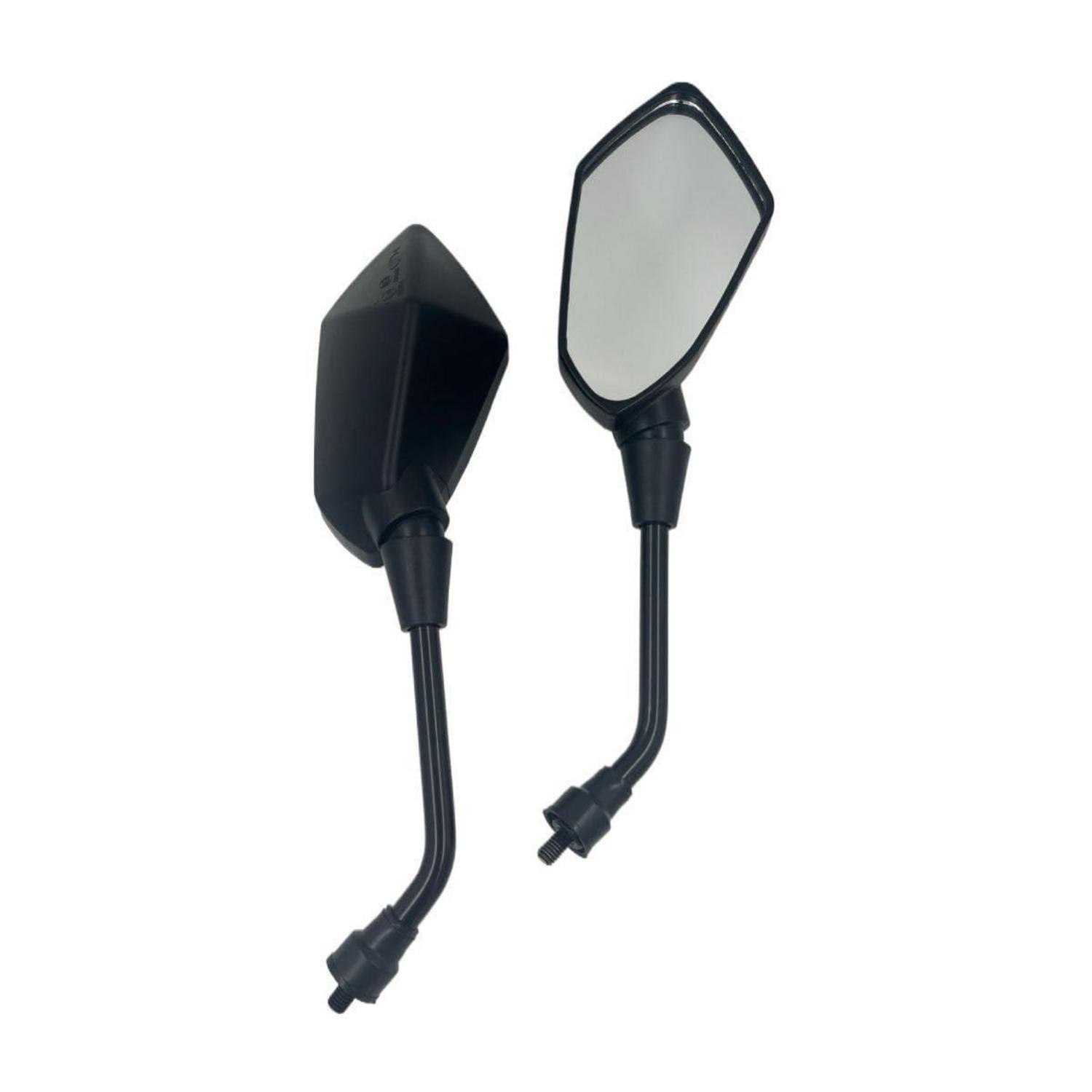 Motorrad Spiegel Set Universal Mit Rechts- & Linksgewinde, Verstellbar
