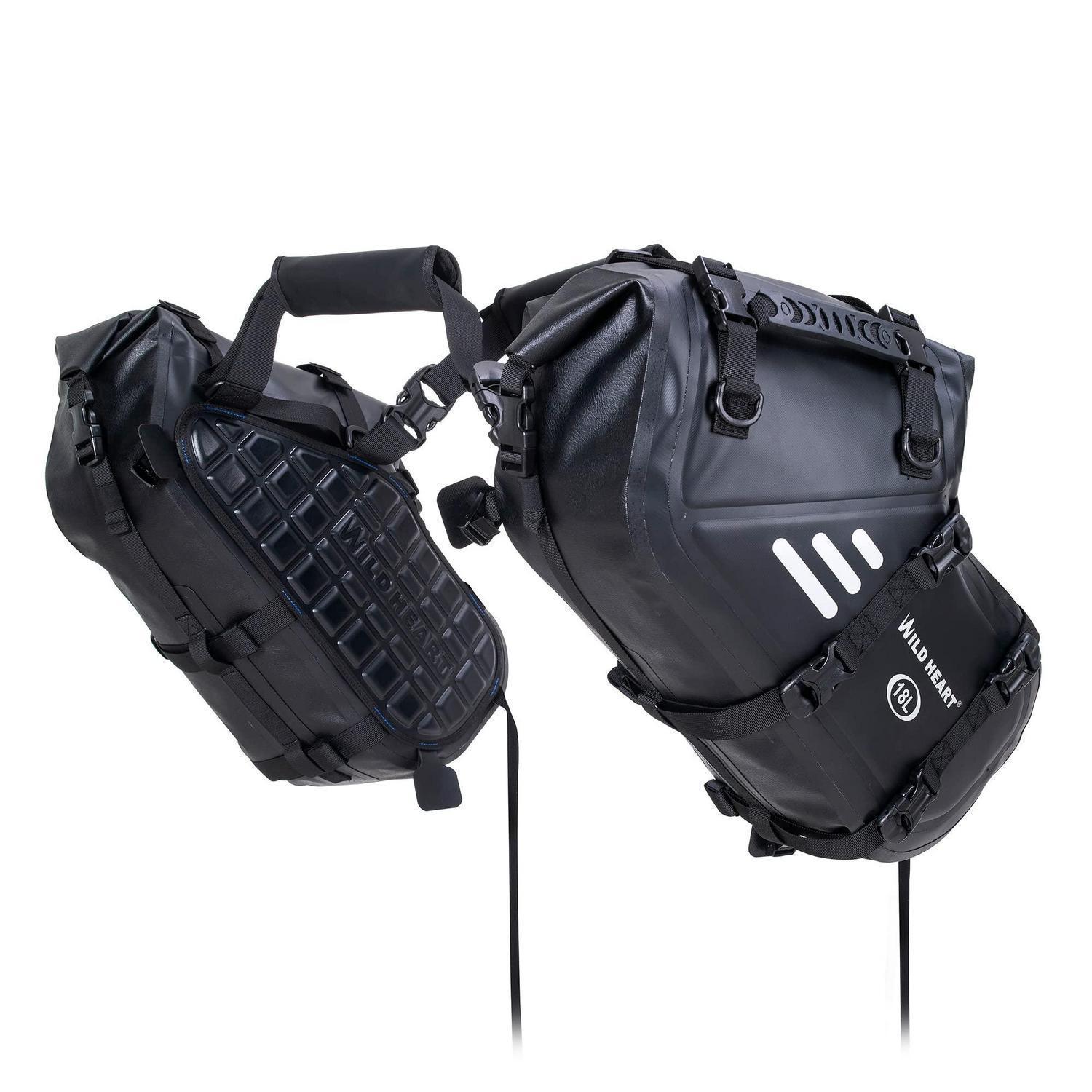 Motorrad Satteltaschen Wasserdicht 36l Paar Mit Reflektierenden Streifen