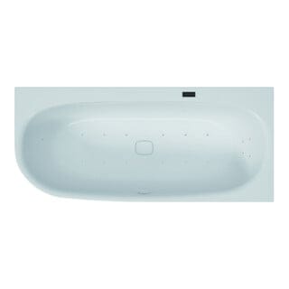 Hoesch Whirlpool iSensi Eck 1700x750 Monolith re. mit Überlauf, System iSensi Weiß