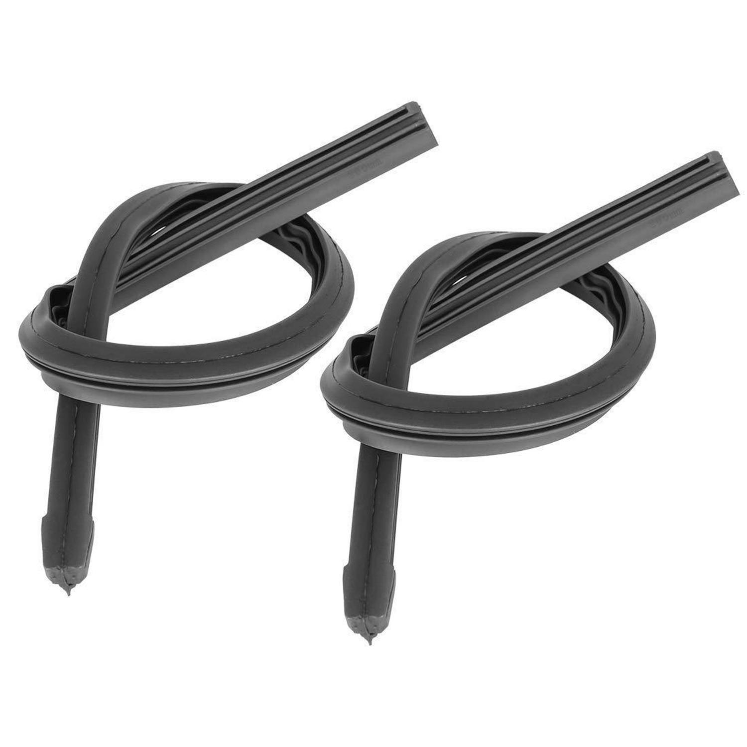 2x Scheibenwischer Gummistreifen 35cm 8mm Breite Für 3-teilige Wischerblätter