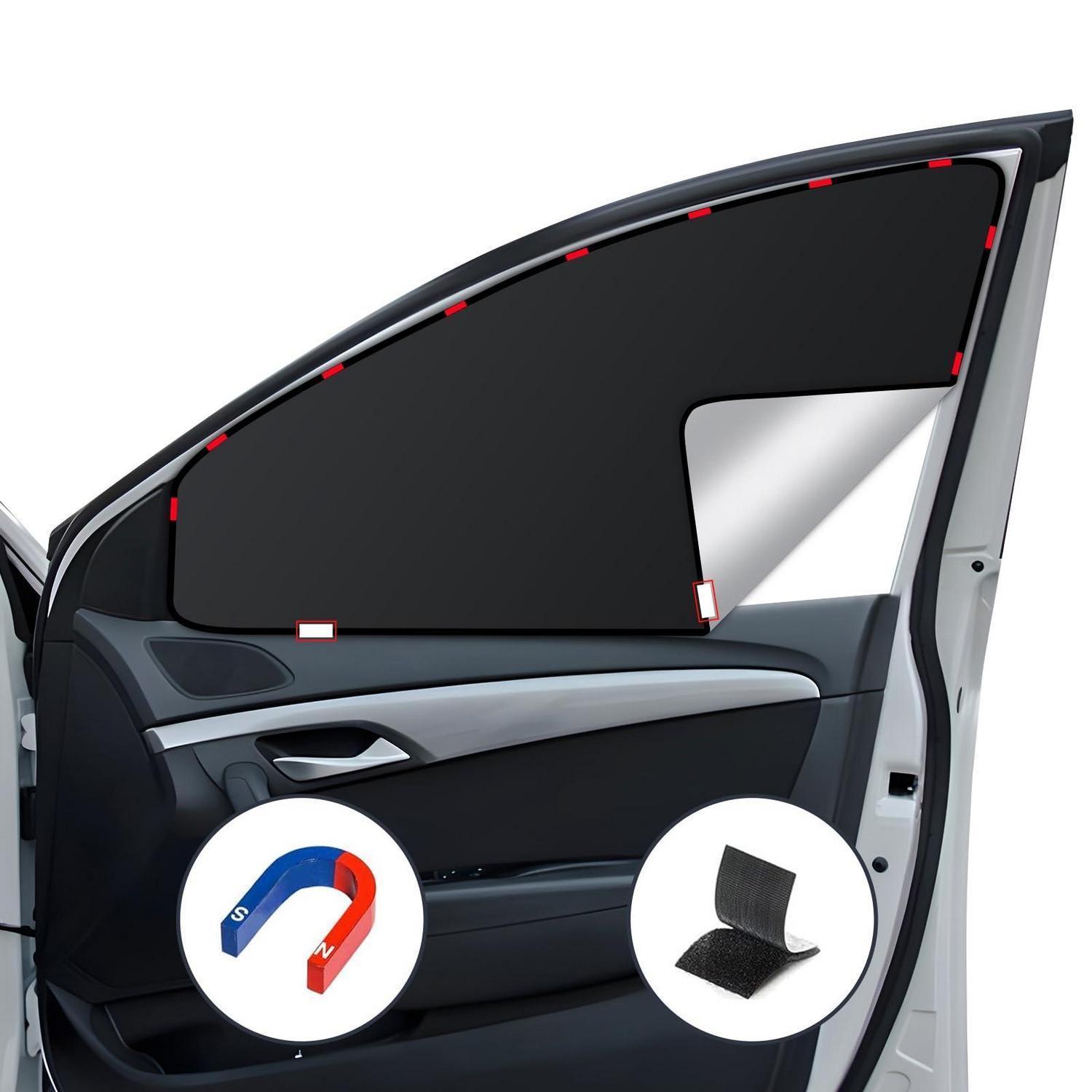 Sonnenschutz Auto Seitenscheibe 4 Stück Magnetisch Uv Schutz Verdunkelung