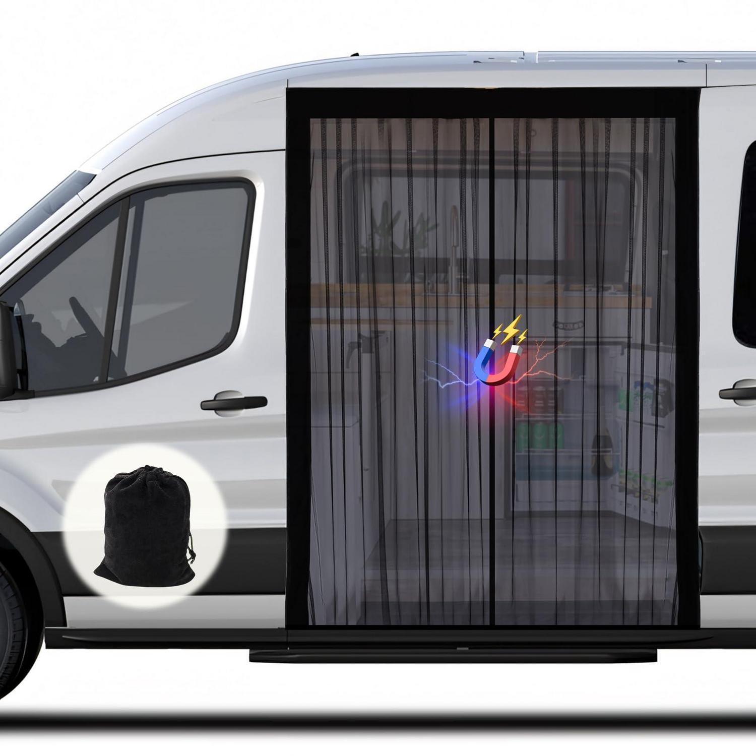 Moskitonetz Für Transporter Mit Magnetverschluss 180x150cm