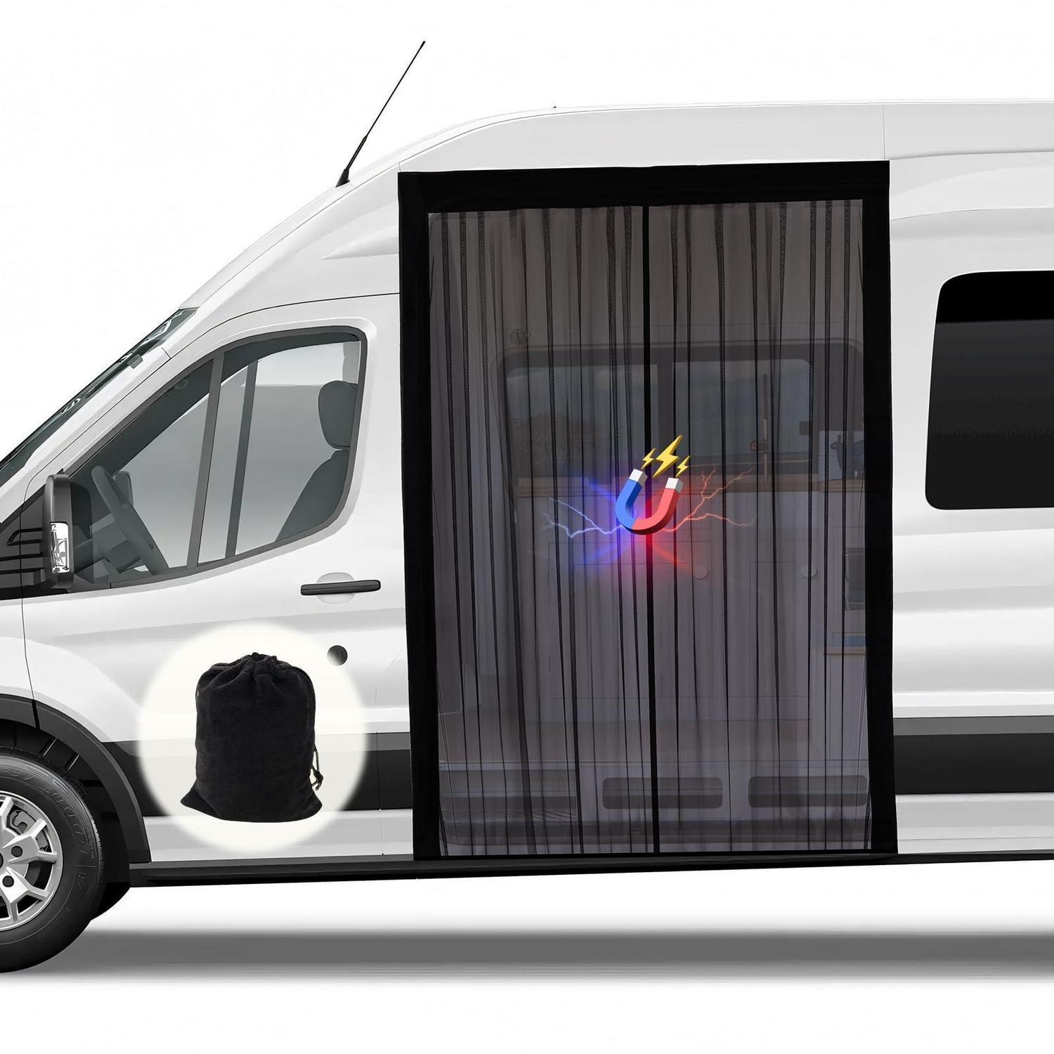 Moskitonetz Für Transporter Mit Magnetverschluss 210x150cm