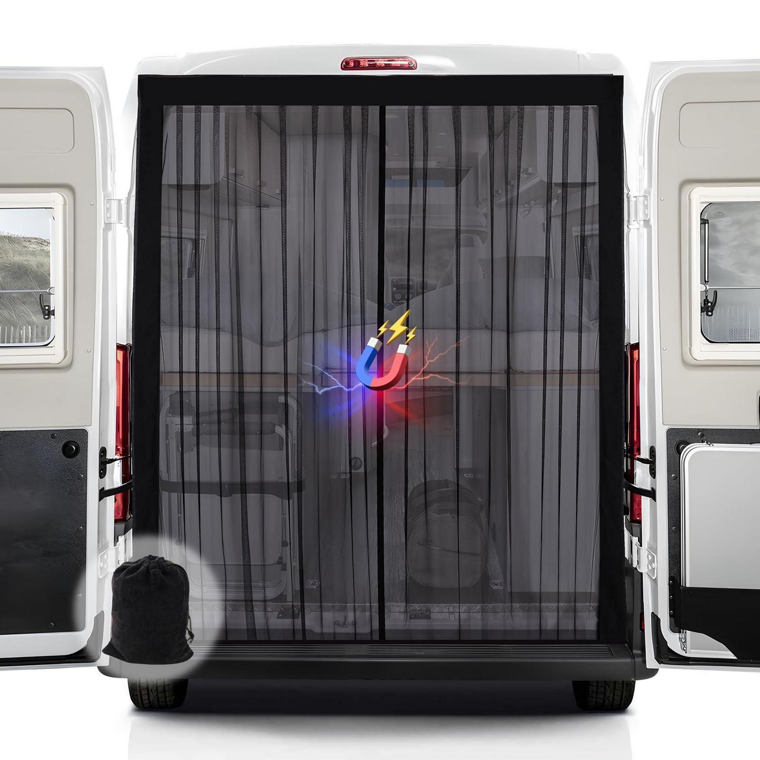 Moskitonetz Für Transporter Mit Magnetverschluss, 200x170cm, Insektenschutz Für Hochdach-modelle
