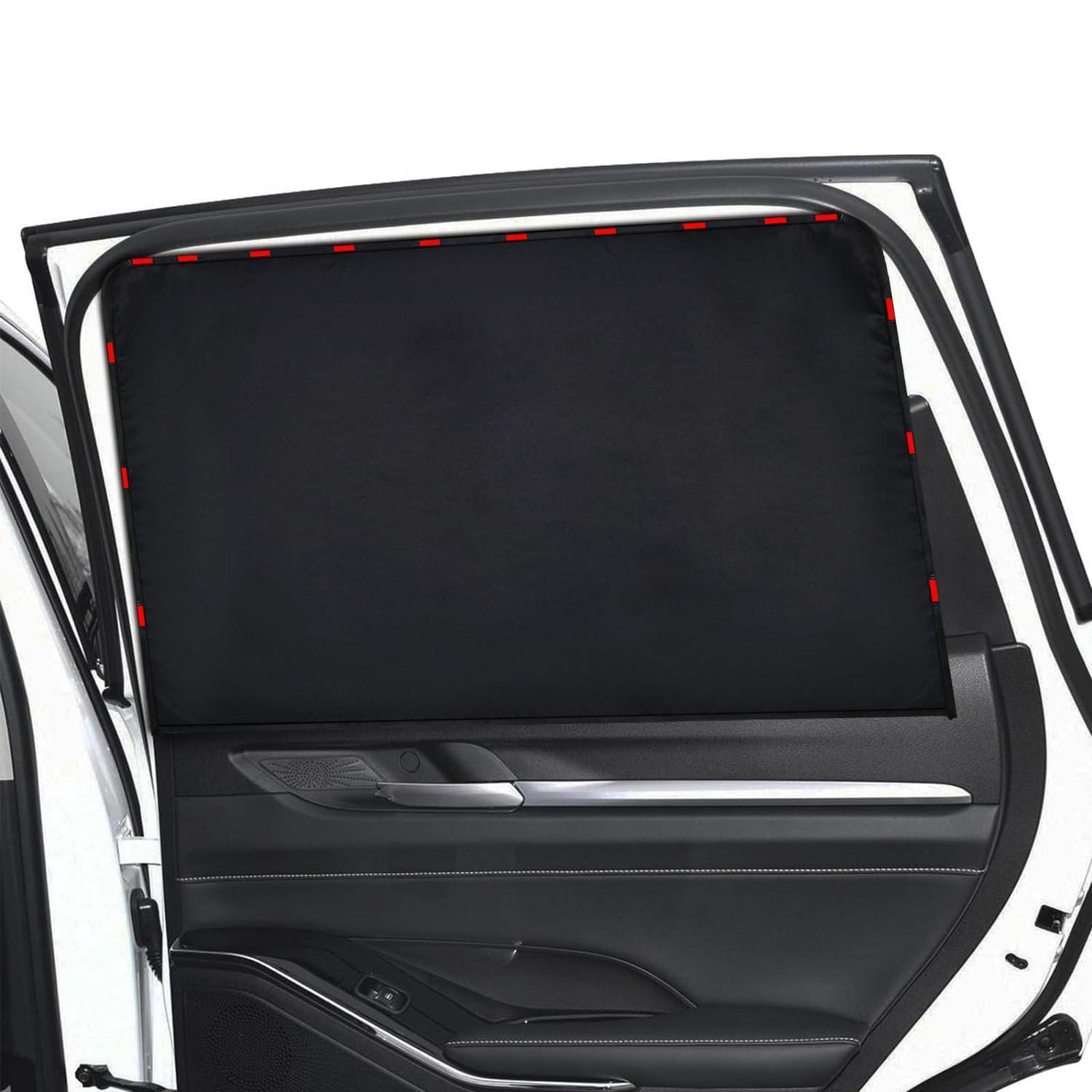 Sonnenschutz Auto Vorhang Magnetisch Für Seitenscheiben, Uv-schutz & Sichtschutz, 2 Stück