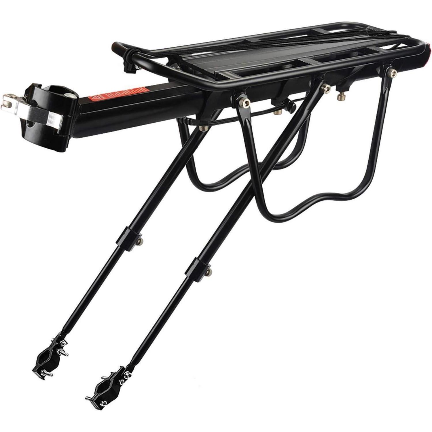 Gepäckträger Fahrrad Aluminiumlegierung 24-29 Zoll, Schnellmontage, 100kg Tragkraft