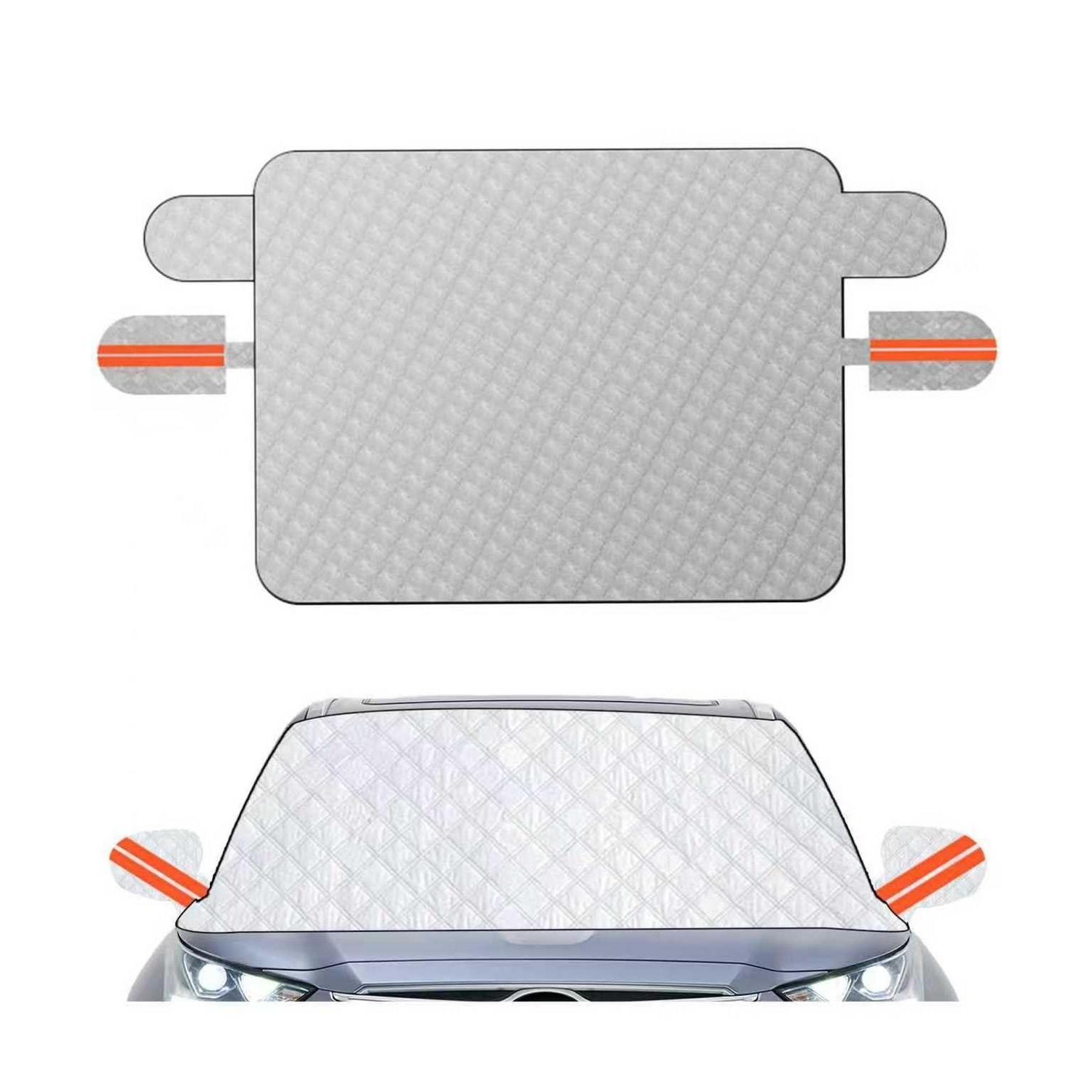 Auto Frontscheibenabdeckung 260x116cm Faltbar, Uv-schutz, Schnee, Eis, Frost, Staub, Wasserbeständig