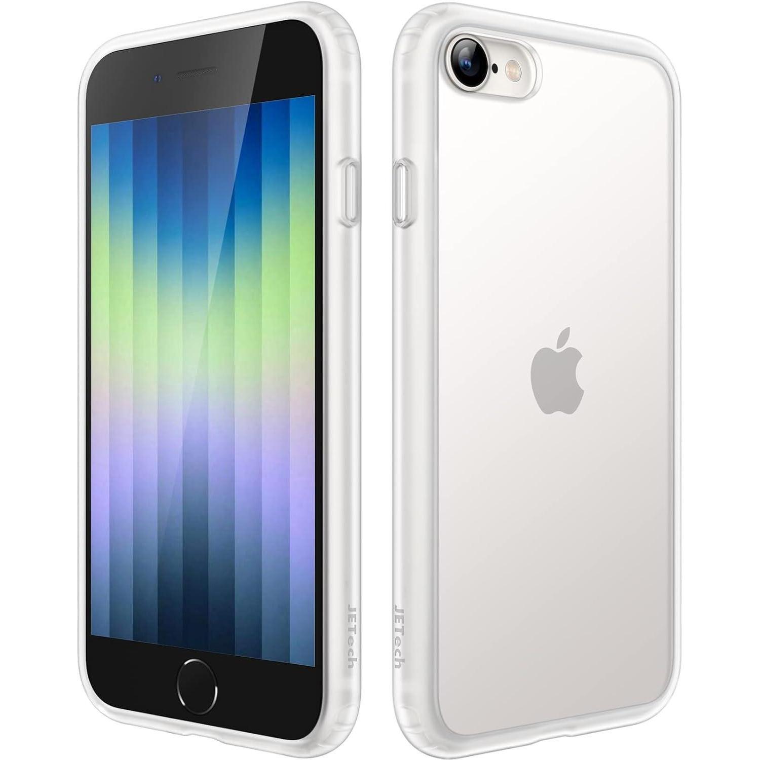 Schutzhülle Für Iphone Se 3/2, 8/7 4,7 Zoll, Matt Durchscheinend, Stoßfest