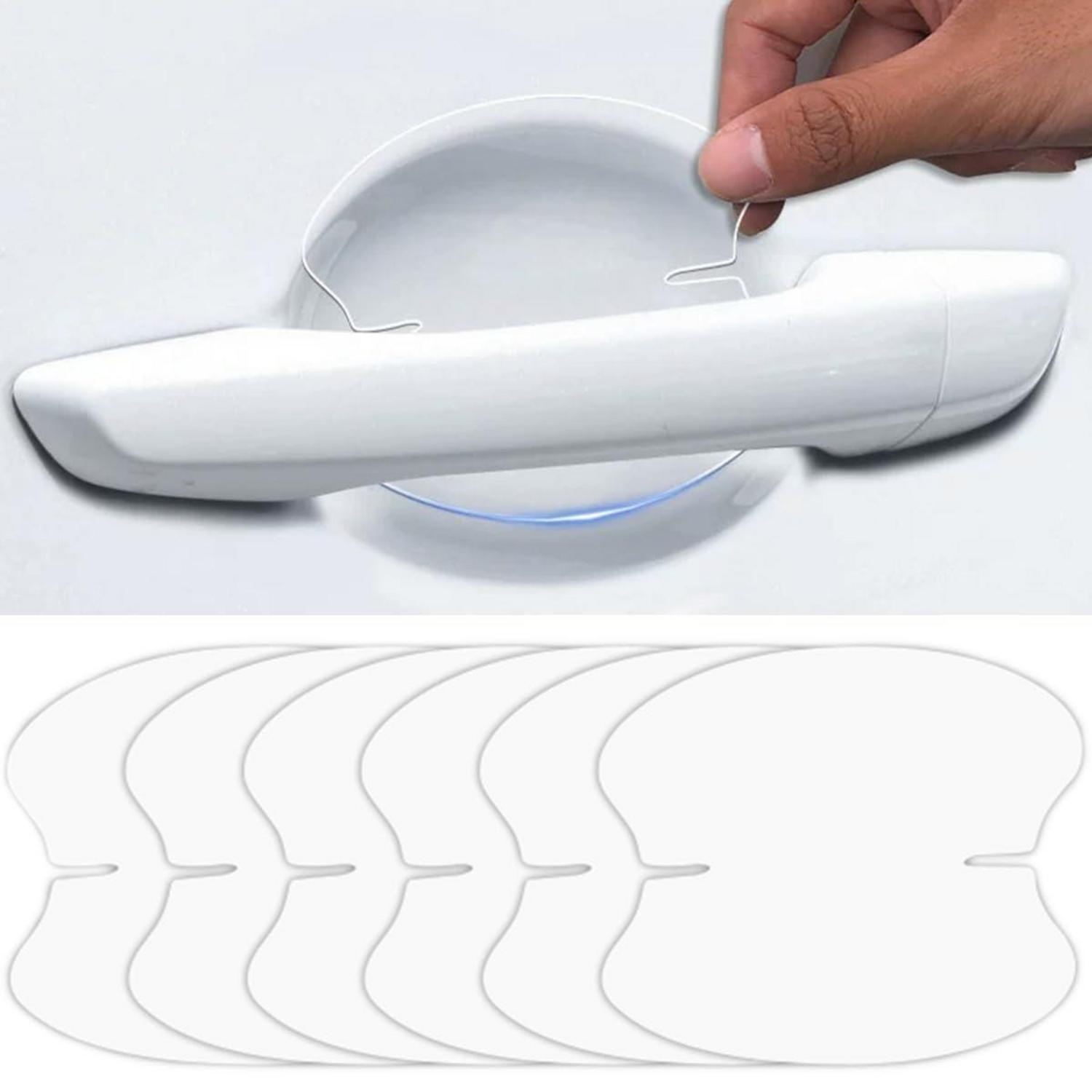 10er Set Auto Türgriff Schutzfolie Transparent Lackschutzfolie Für Griffmulden