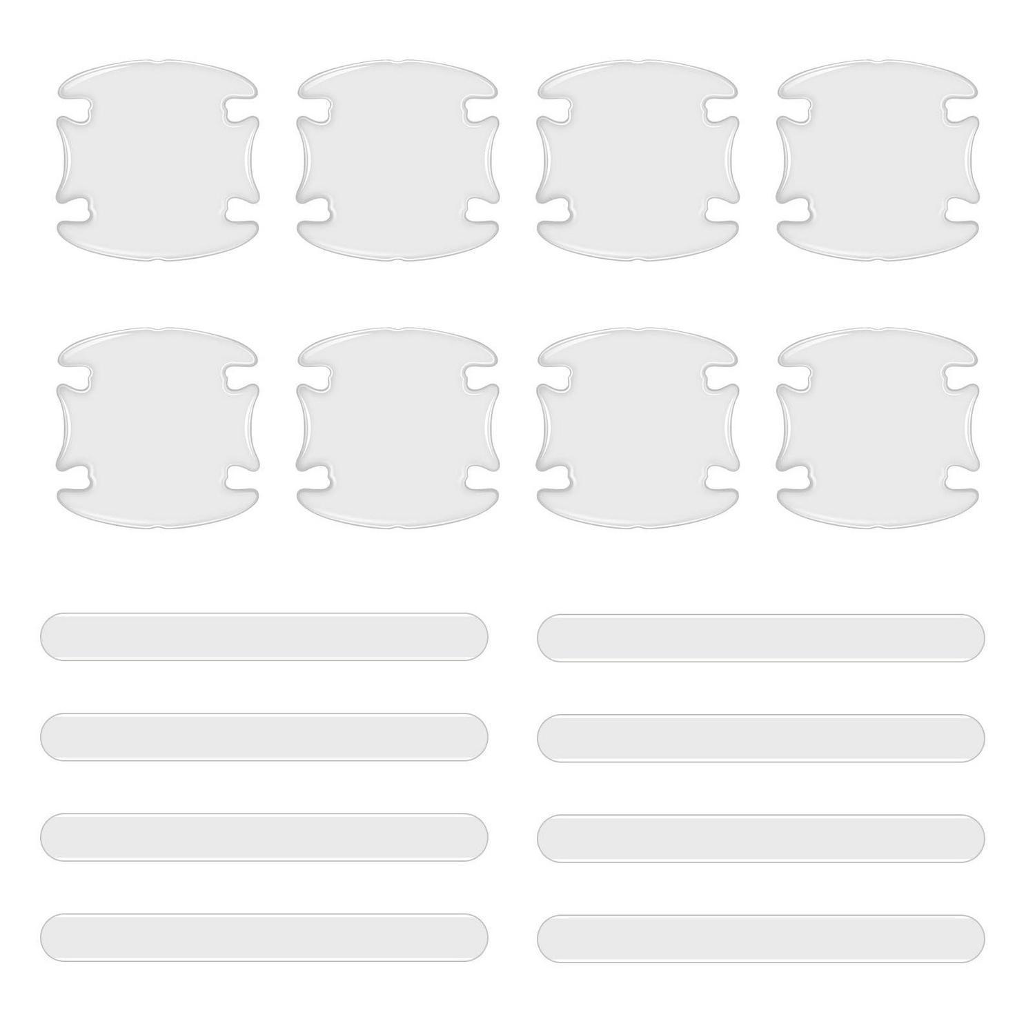 16x Auto Türgriff Schutzfolie Transparent Kratzschutz Selbstklebend