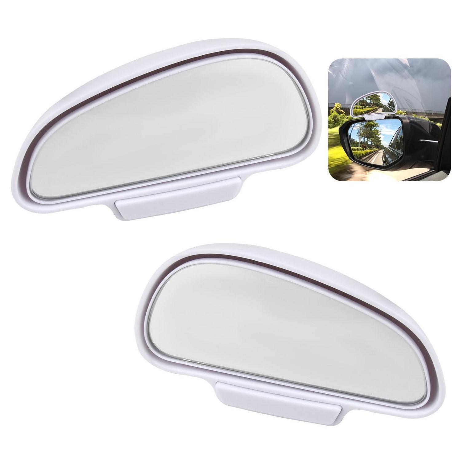 2er Set Toter Winkel Spiegel 360° Verstellbar Für Pkw Lkw Suv, Universell, Weiß