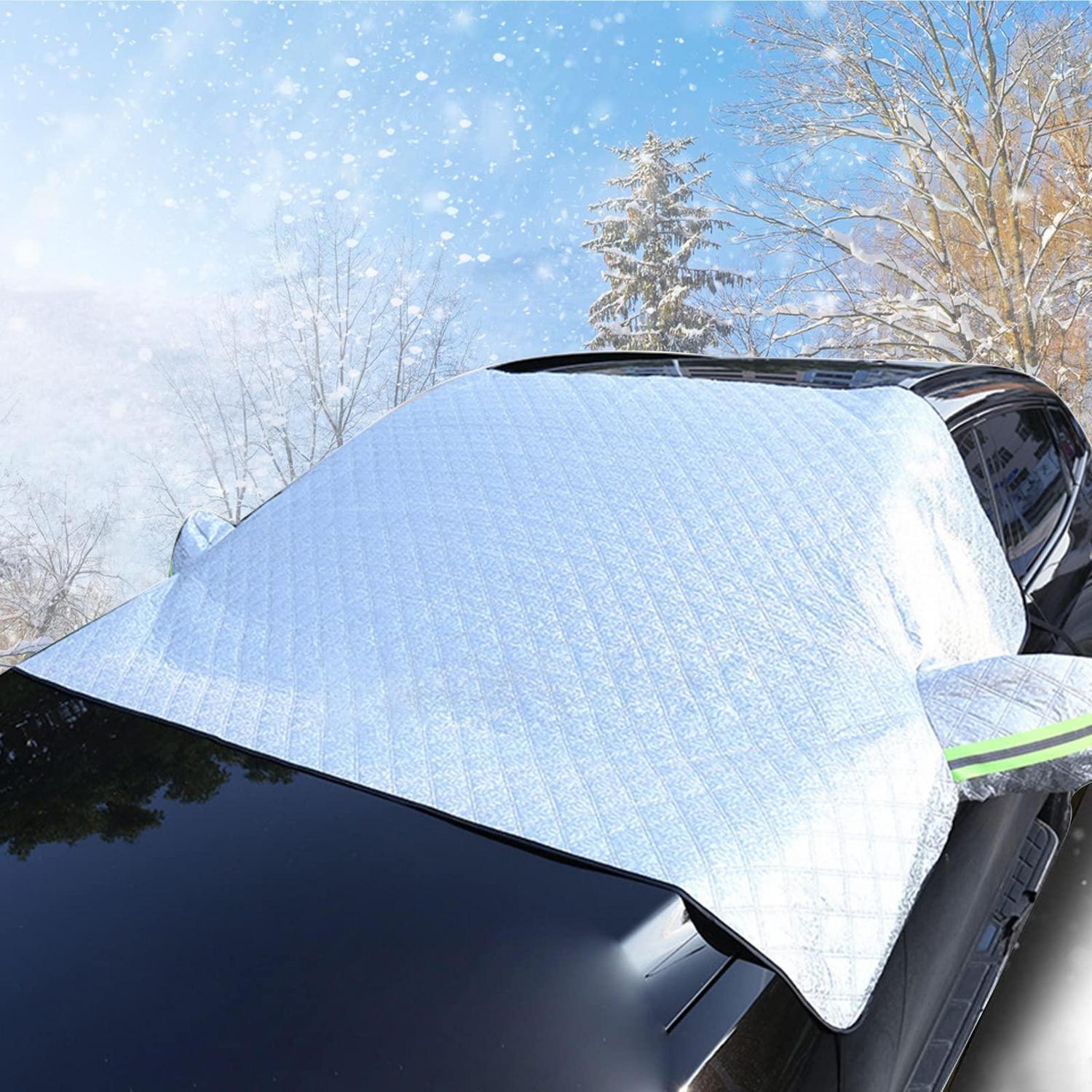 Frontscheibenabdeckung 230x140cm Für Auto & Suv, Allwetter Hagel- & Sonnenschutz