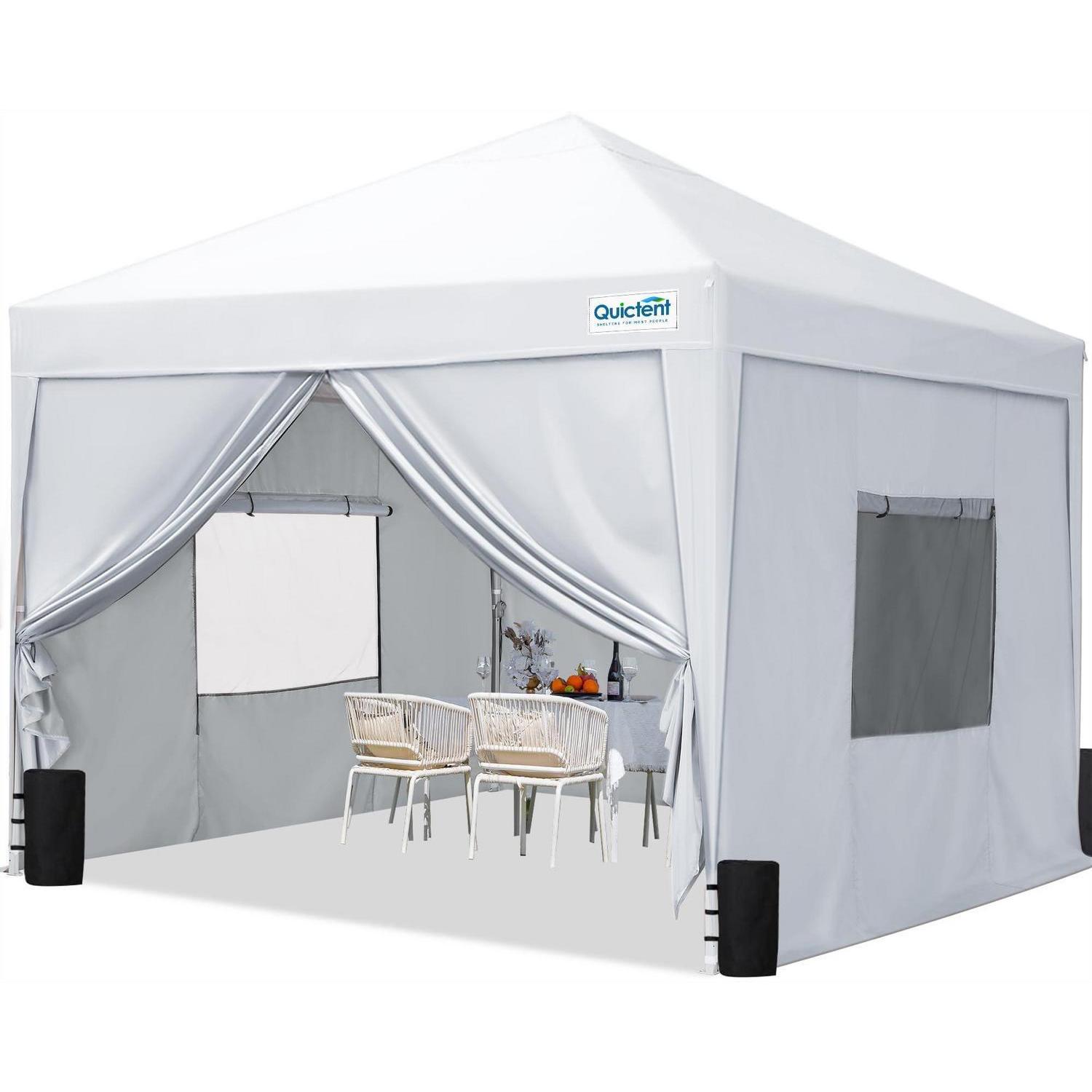 Faltpavillon 3x3m Wasserdicht Mit Seitenwänden, Uv-schutz 50+, Höhenverstellbar