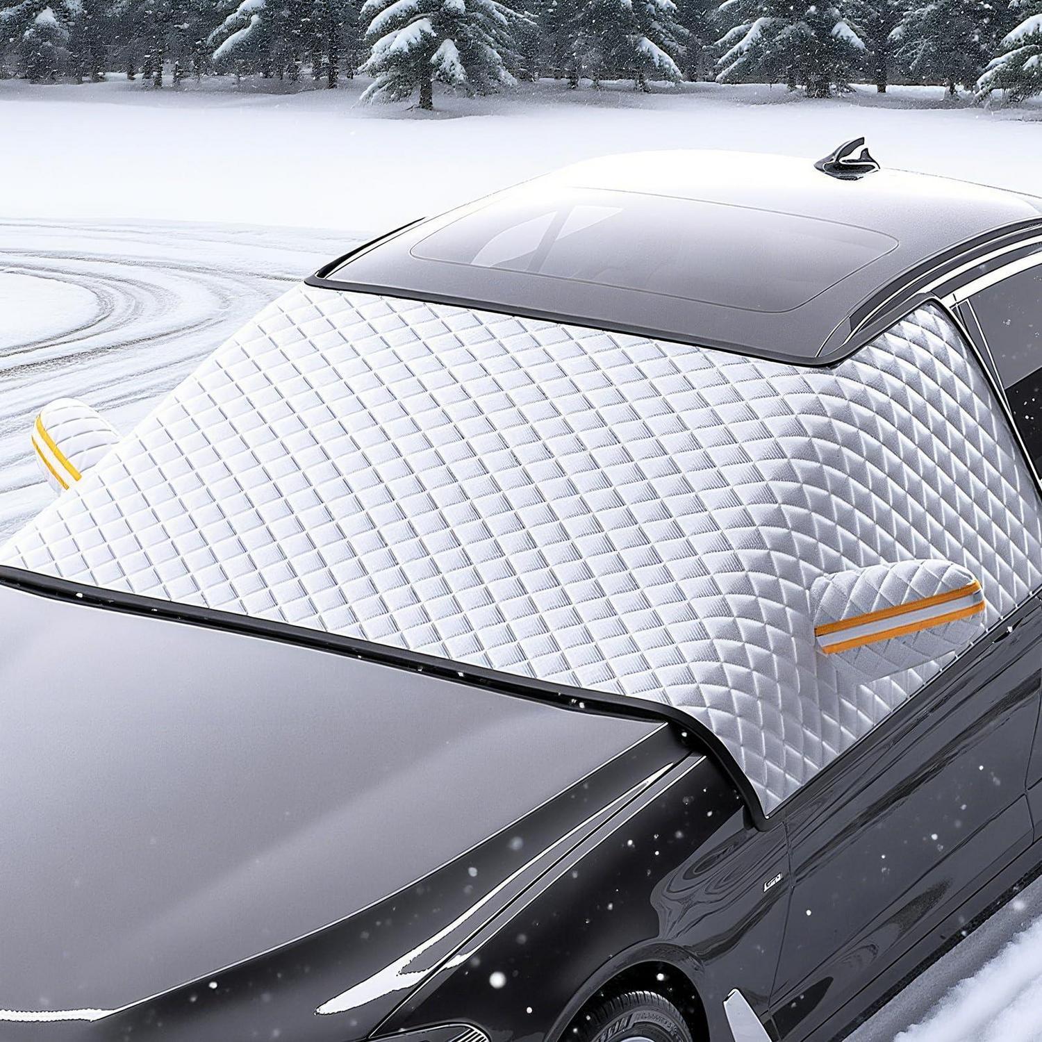 Auto Frontscheibenabdeckung Mit 8 Magneten, Uv-schutz & Hitzeschutz, 175x115cm