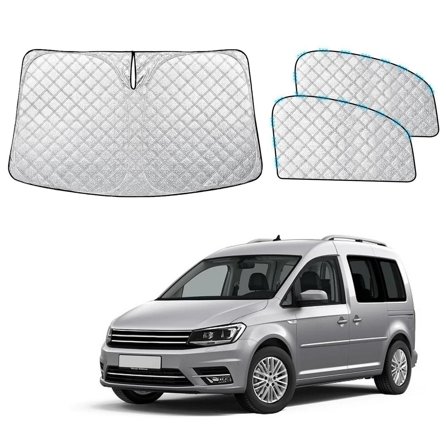 Sonnenschutz Für Vw Caddy, 3er Set, Magnetisch, Uv-schutz