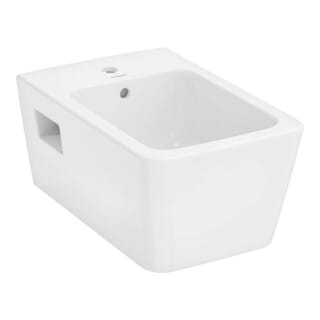 hansgrohe Wand-Bidet EluPura Original Q weiß, mit Überlauf, mit SmartClean