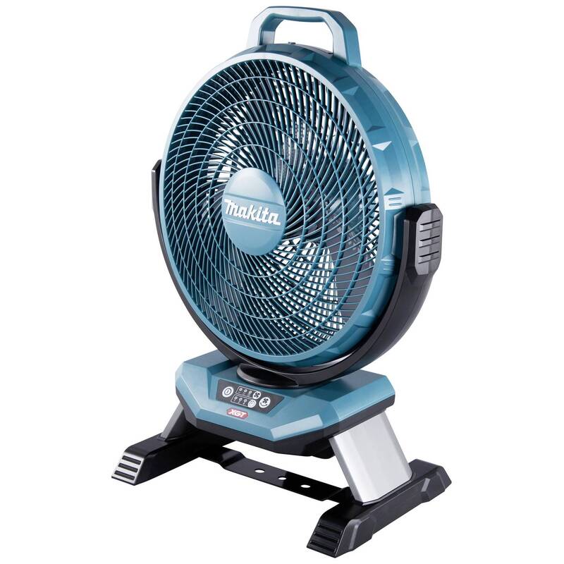 [neuwertig] B-ware Makita Bodenventilator Ventilator Cf002gz 40v 21m³/h Blau Schwarz Ø 330 Mm