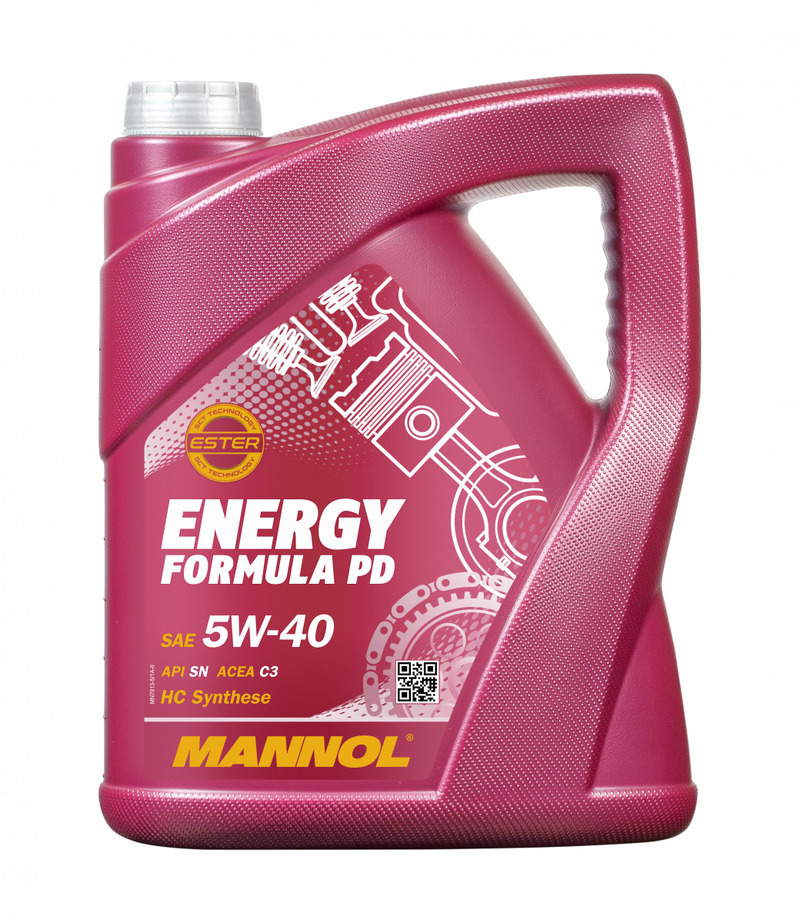 Mannol Motorenöl 5w40 Energy Formula Pd 5 Liter (7913) (synthetisch)