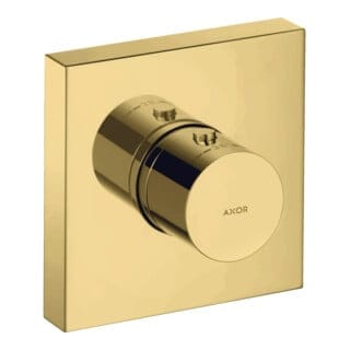 hansgrohe Fertigmontageset Axor Starck UP-Thermostat., eck., pol. gold optic