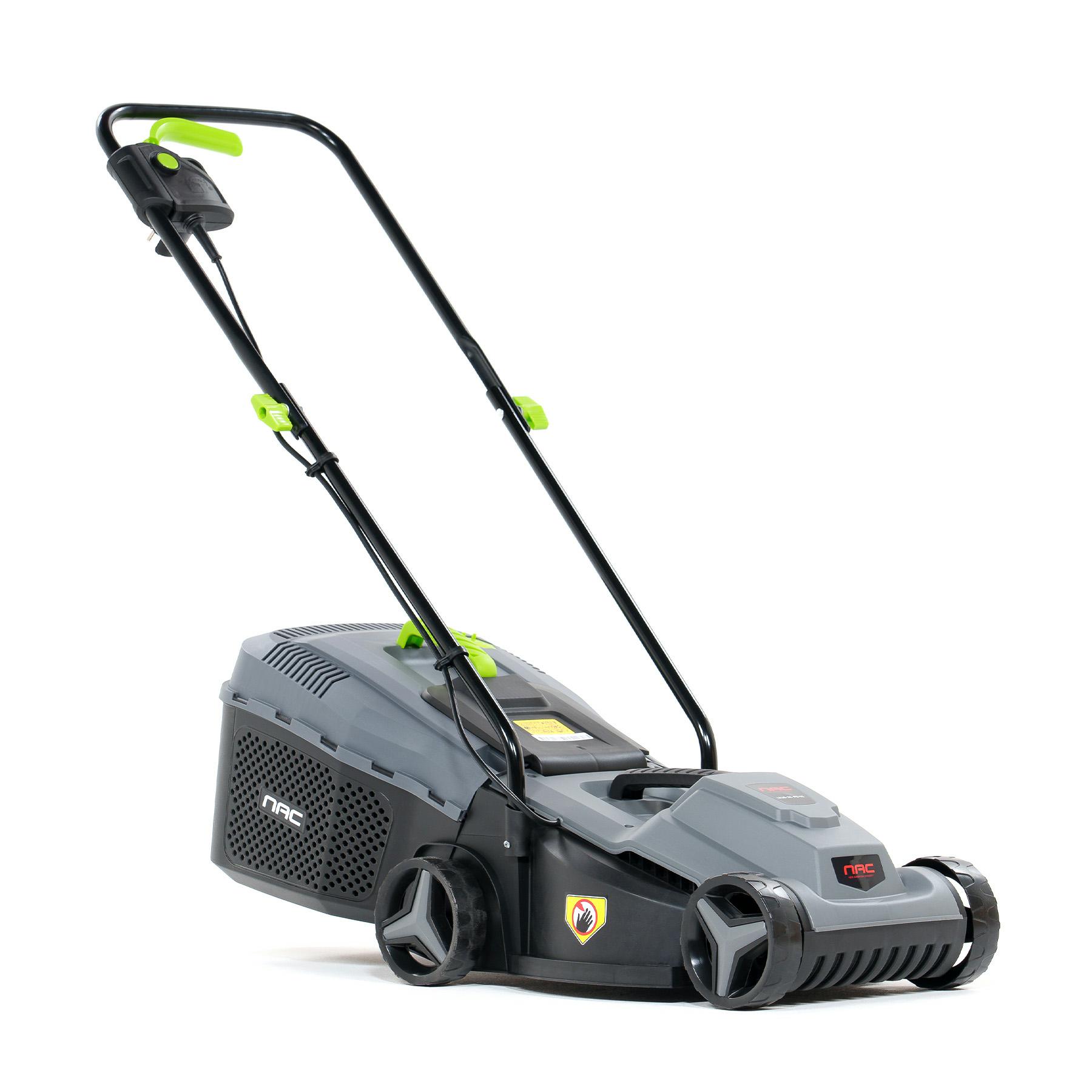 [gebraucht] 1000w Elektro-rasenmäher, Effizienter Motor, 32 Cm Deschneiden, Kompakt Und Einfach Dezu Verwenden, Idealfür Kleine Gärten, Leichtes Design Und Einfache Lagerung.
