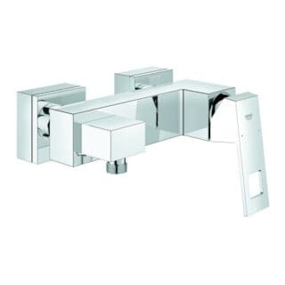 Grohe Brause-Einhebelmischer Eurocube chrom, Wandmontage