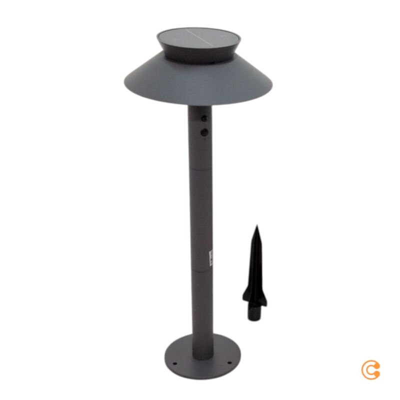 [neuwertig] B-ware Led-solar-wegeleuchte Justina Mit Bewegungsmelder Anthrazit 60cm Nordlux
