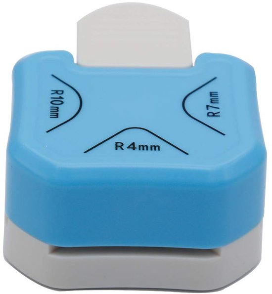 3-in-1-eckenstanzer – Runde Stanzungen 4 Mm, 7 Mm Und 10 Mm – Für Scrapbooking Und Kartenbasteln