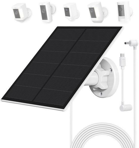 Solarpanel Mit 5 W Ausgangsleistung, Inklusive 3 Meter Ladekabel, Schutzart Ip65