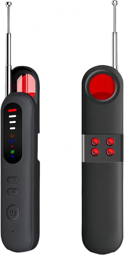 Detektor Für Versteckte Kameras, 4-stufiger Spionagekamera-detektor, Gps-detektor, Abhörgeräte-detektor, Drahtloser Hf-scanner, Magnetortungsgerät