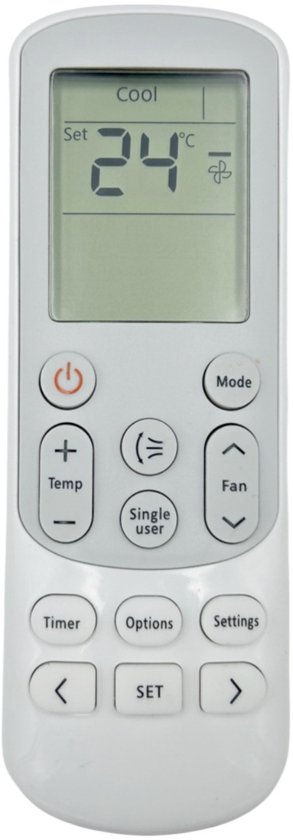 Geeignet Als Universeller Ersatz Für Klimaanlagenfernbedienungen. Passend Für Samsung Db93-15169d Und Db93-15882q.
