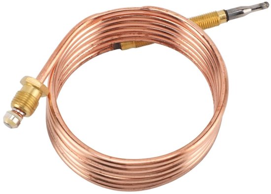 Ersatz-thermoelement – Flammenüberwachung – Sichere Temperaturerkennung – Hohe Messgenauigkeit – 1200 Mm – Silber