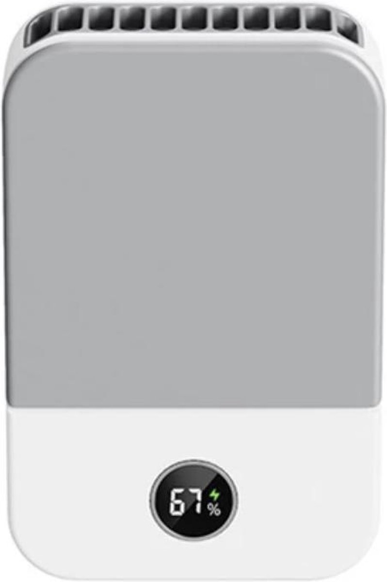 Tragbarer Nackenventilator – Leistungsstarker Usb-ventilator Mini-ventilator Tischventilator Tragbarer Ventilator Weißer Nackenventilator