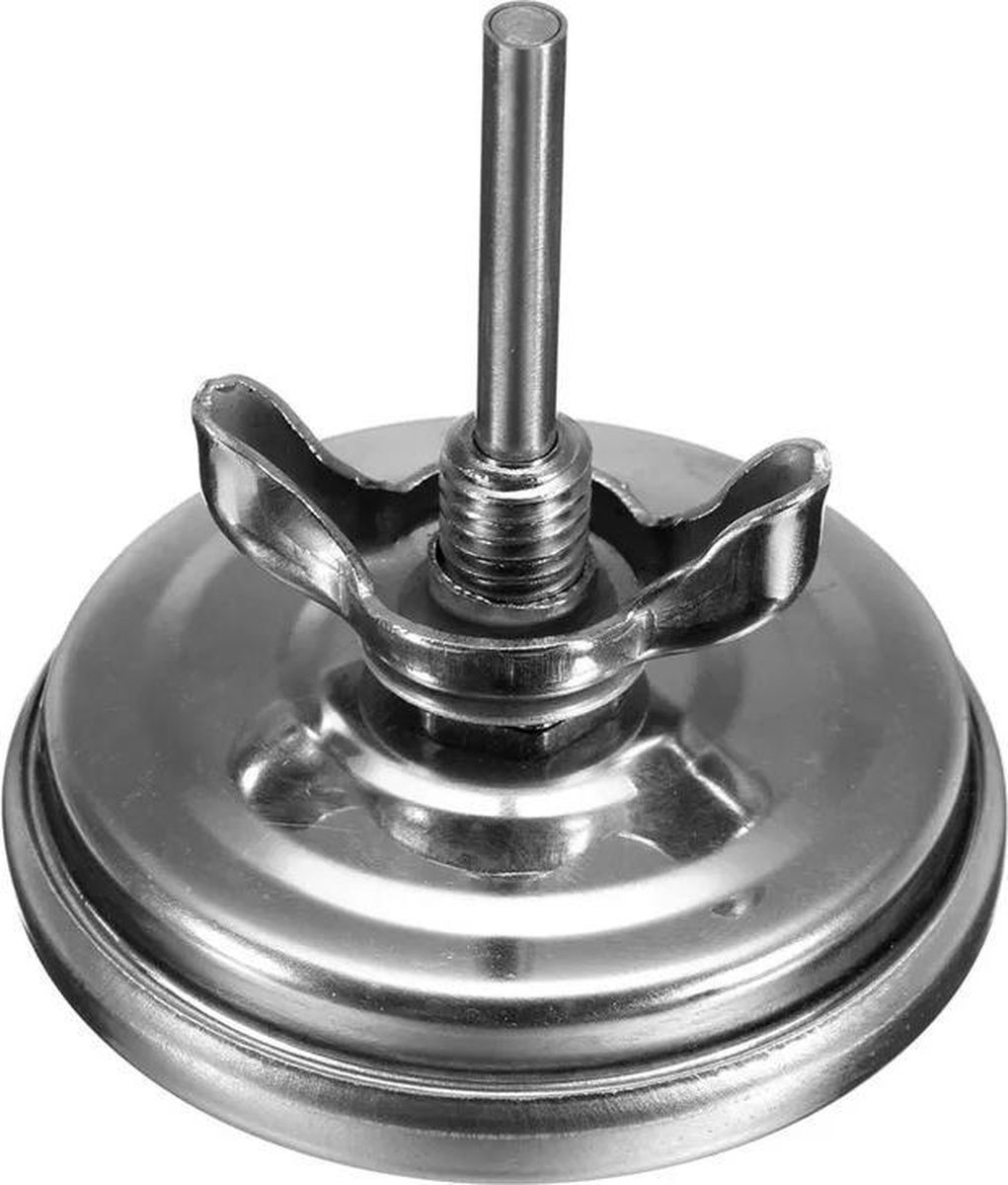 Grillthermometer – Bis Zu 500 Grad – Für Weber Grill- Und Pizzaöfen – Integriertes Thermometer – Fleischthermometer – Smoker & Kamado