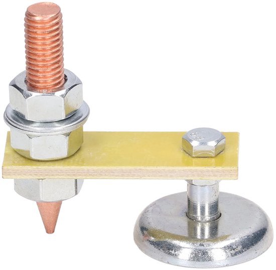 Schweißstütz-erdungsklemme, Hohe Saugkraft, Starker Magnetismus, Magnetische Schweißstützklemme Für Metallbecken Am Schweißtisch